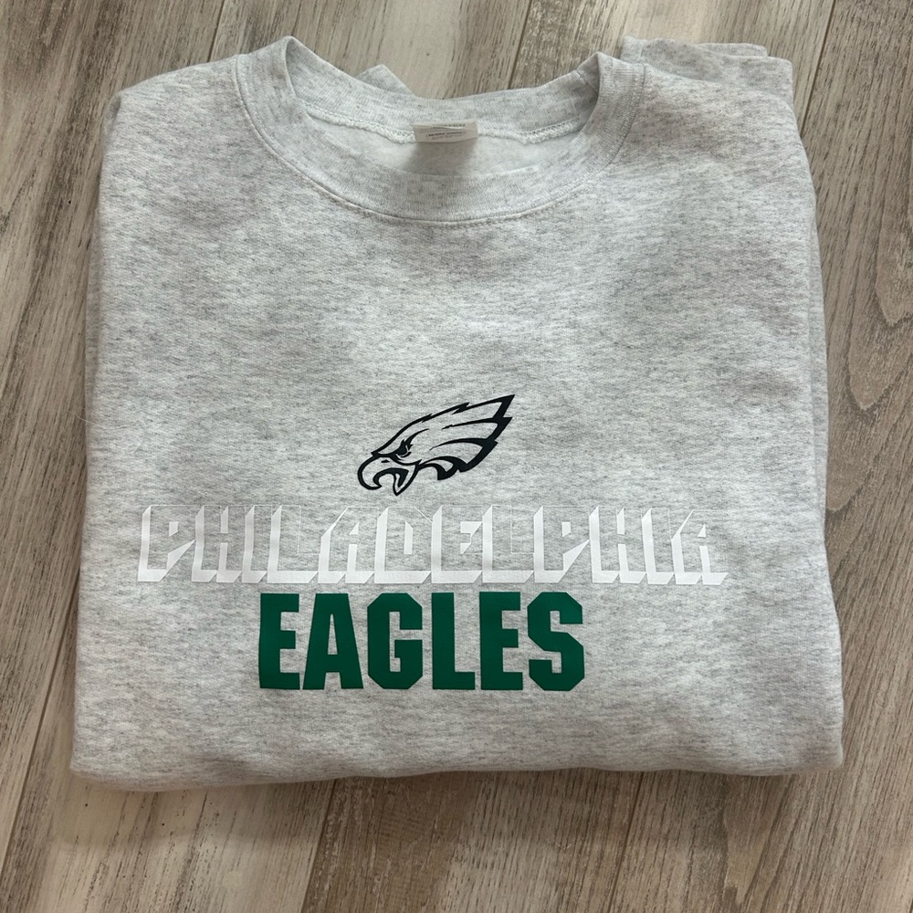 philadelphia eagles crewneck